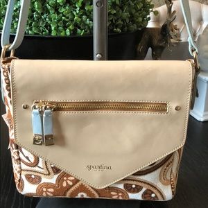 ***SOLD*** Spartina NWT Printed Cross Body